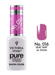 VICTORIA VYNN LAKIER HYBRYDOWY PURE CREAMY 016 Lilac May 8ml