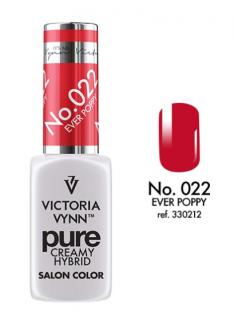 VICTORIA VYNN LAKIER HYBRYDOWY PURE CREAMY 022 Ever Poppy 8ml