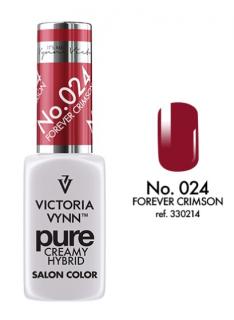 Victoria Vynn Lakier hybrydowy Pure Creamy 024 Forever Crimson 8ml