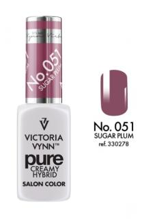 VICTORIA VYNN LAKIER HYBRYDOWY PURE CREAMY 051 Sugar Plum 8ml