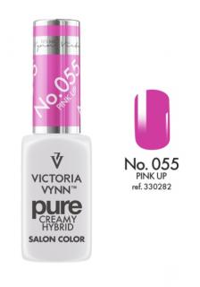 VICTORIA VYNN LAKIER HYBRYDOWY PURE CREAMY 055 Pink Up 8ml