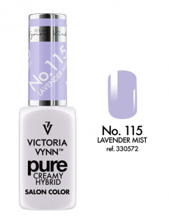 VICTORIA VYNN LAKIER HYBRYDOWY PURE CREAMY 115 Mist Lavender 8ml