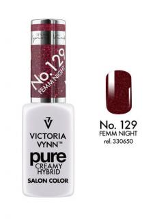 Victoria Vynn Lakier hybrydowy Pure Creamy 129 Femm Night 8ml