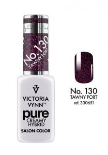 VICTORIA VYNN LAKIER HYBRYDOWY PURE CREAMY 130 Tawny Port 8ml