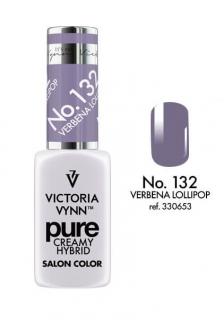 VICTORIA VYNN LAKIER HYBRYDOWY PURE CREAMY 132 Varbena Lollipop 8ml