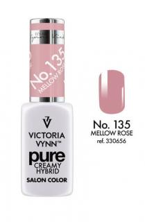 VICTORIA VYNN LAKIER HYBRYDOWY PURE CREAMY 135 Mellow Rose 8ml