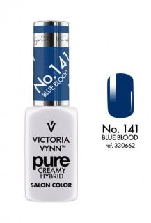 VICTORIA VYNN LAKIER HYBRYDOWY PURE CREAMY 141 Blue Blood 8ml