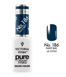 Victoria Vynn Lakier hybrydowy Pure Creamy 186 Navy Bay 8ml