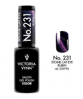 Victoria Vynn Lakier Hybrydowy Stone Cat Eye 231 Rubin 8ml