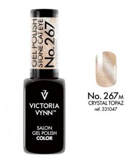 Victoria Vynn Lakier Hybrydowy Stone Cat Eye 267 Crystal Topaz 8ml