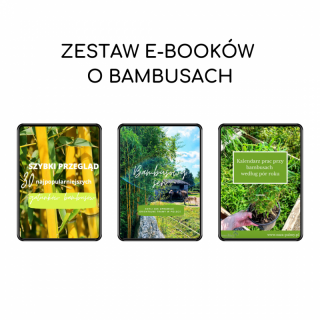Zestaw I: e-book: 'Bambusowy sen, czyli o uprawie orientalnych traw w Polsce' + 2 mini-e-booki