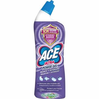 Ace Ultra Power żel do WC z wybielaczem 750ml Floral Perfume