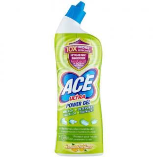 Ace Ultra Power żel do WC z wybielaczem 750ml Lemon Perfume