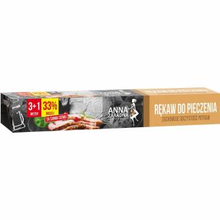 Anna Zaradna rękaw do pieczenia 3+1m gratis box