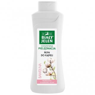 Biały Jeleń płyn do kąpieli bawełna 750ml