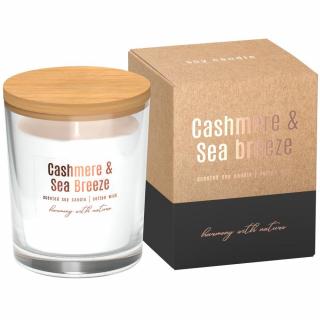 Bispol świeca zapachowa sojowa Cashmere  Sea Breeze
