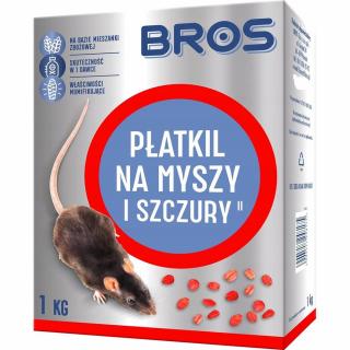 Bros trutka na myszy i szczury – płatkil 1kg