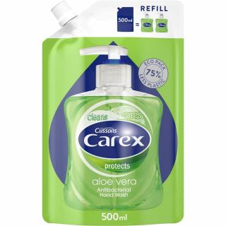 Carex Aloe Vera mydło w płynie antybakteryjne 500ml zapas