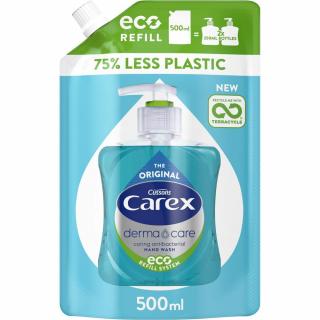 Carex mydło w płynie antybakteryjne 500ml Original Derma Care zapas