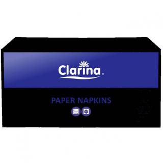 Clarina serwetki 2W 33x33cm 250 sztuk Czarne