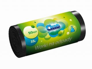 Cluo worki HD 35l 50 sztuk czarne