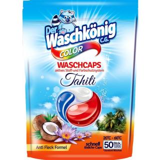 Der Waschkonig kapsułki piorące Tahiti a’50 Color