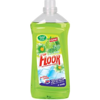 Floor płyn uniwersalny 1.5L Limonka  Mięta