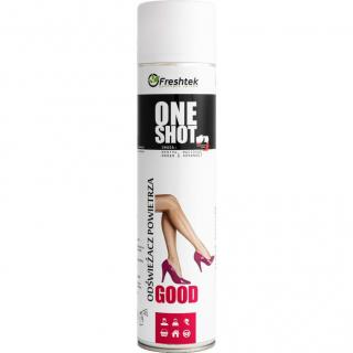 Freshtek One Shot odświeżacz powietrza w sprayu 600ml Good