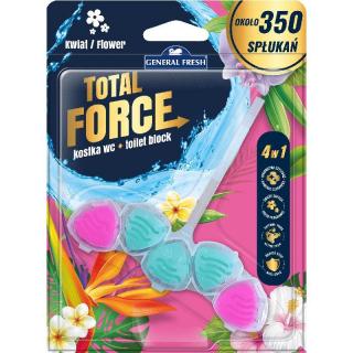 General Fresh Total Five Force zawieszka-kulki do WC 40g Flower
