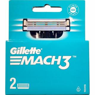 Gillette Mach 3 wkłady do maszynki do golenia 2 sztuki