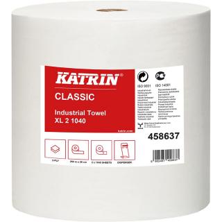 Katrin Classic XL 458637 czyściwo białe 2-warstwowe 260 metrów 2 sztuki