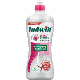 Ludwik płyn do naczyń 900g Granat i Werbena