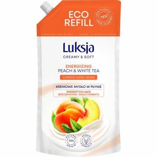 Luksja mydło w płynie Peach  White Tea 400ml zapas