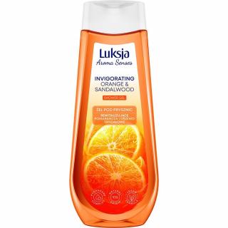 Luksja żel pod prysznic Aroma Senses 500ml Pomarańcza i Drzewo Sandałowe