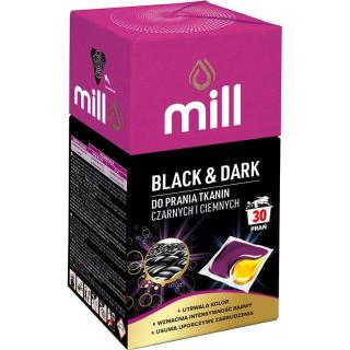Mill kapsułki piorące 30 sztuk kartonik Black  Dark