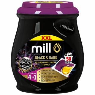 Mill Professional kapsułki piorące 50 sztuk Black