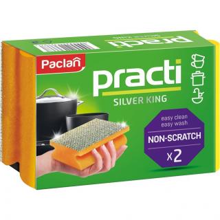 Paclan zmywaki kuchenne Practi Silver King 2 sztuki