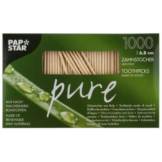 Papstar Wykałaczki drewniane 1000szt. 12735