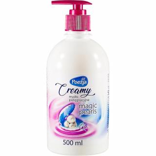 Poezja mydło w płynie dozownik kremowe 500ml
