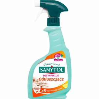 Sanytol odtłuszczacz do kuchni 500ml dezynfekujący