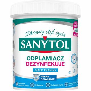 Sanytol White odplamiacz w proszku 450g dezynfekujący