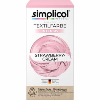 Simplicol farba do ubrań 560g Strawberry – Cream