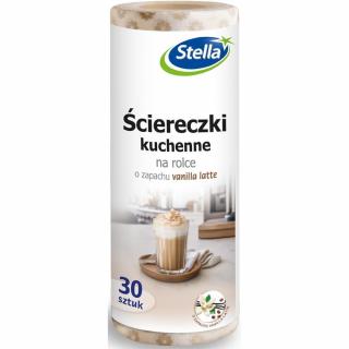 Stella ściereczki zapachowe na rolce 30szt. Vanilla Latte