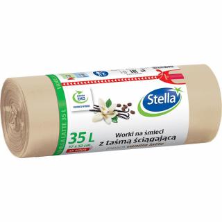 Stella worki zapachowe z taśmą 35L/15szt. Vanilla Latte