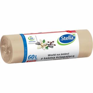 Stella worki zapachowe z taśmą 60L/10szt. Vanilla Latte