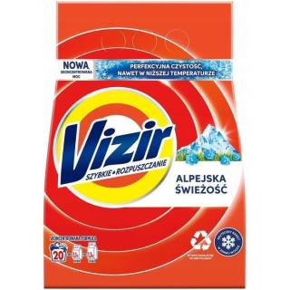 Vizir Alpine Fresh proszek do prania 1.1kg (20 prań)