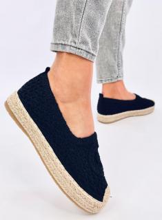 Ażurowe espadryle baleriny DARCY BLACK