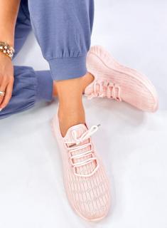 Buty sportowe skarpetkowe BARKES PINK