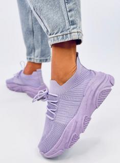 Buty sportowe skarpetkowe FELICE PURPLE