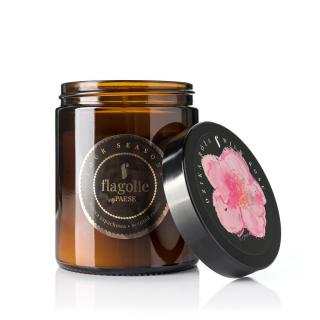 Flagolie - Dzika róża - Naturalna świeca zapachowa (120g)